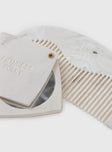 Isabetta Comb And Mirror Pack Cream