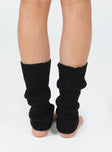 Thayer Legwarmers Black