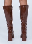 The Jessa Boots Choc Brown