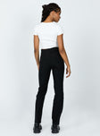 product Princess Polly High Waisted Pants  Zara Pant Black