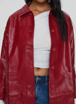 Lipa Jacket Red