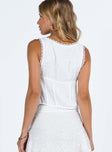 product Princess Polly  Vaccaro Top White