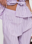 Helaine Straight Leg Pant Lilac