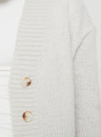 Cinnamon Cardigan Grey