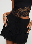 Capshaw Mini Skirt Black