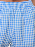 product Princess Polly Beach House Shorts Blue / White Gingham High Waisted Shorts 