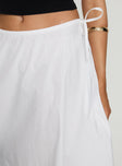 Taka Midi Skirt White