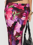 product Princess Polly Joder Maxi Skirt Purple Floral Maxi 