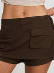 Countryside Skort Chocolate