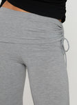 Burbank Ruched Pants Grey