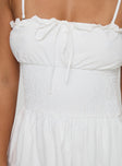 Americas Sweetheart Maxi Dress White