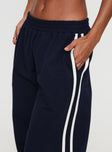 Circuit Track Pants Navy