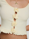 Harpan Top Ivory