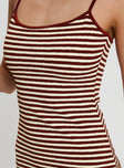 Zody Mini Dress Red / Cream