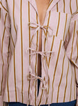 Spiri Shirt Pink Stripe