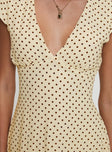 Cannelloni Mini Dress Polka Dot