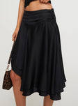 Legacy Midi Skirt Onyx