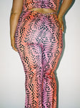 back view of model wearing Princess Polly Radiant Pants Multi Curve 