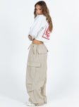 product Princess Polly High Waisted Pants  Utility Pant Stone