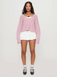 Maela Knit Cardigan Pink