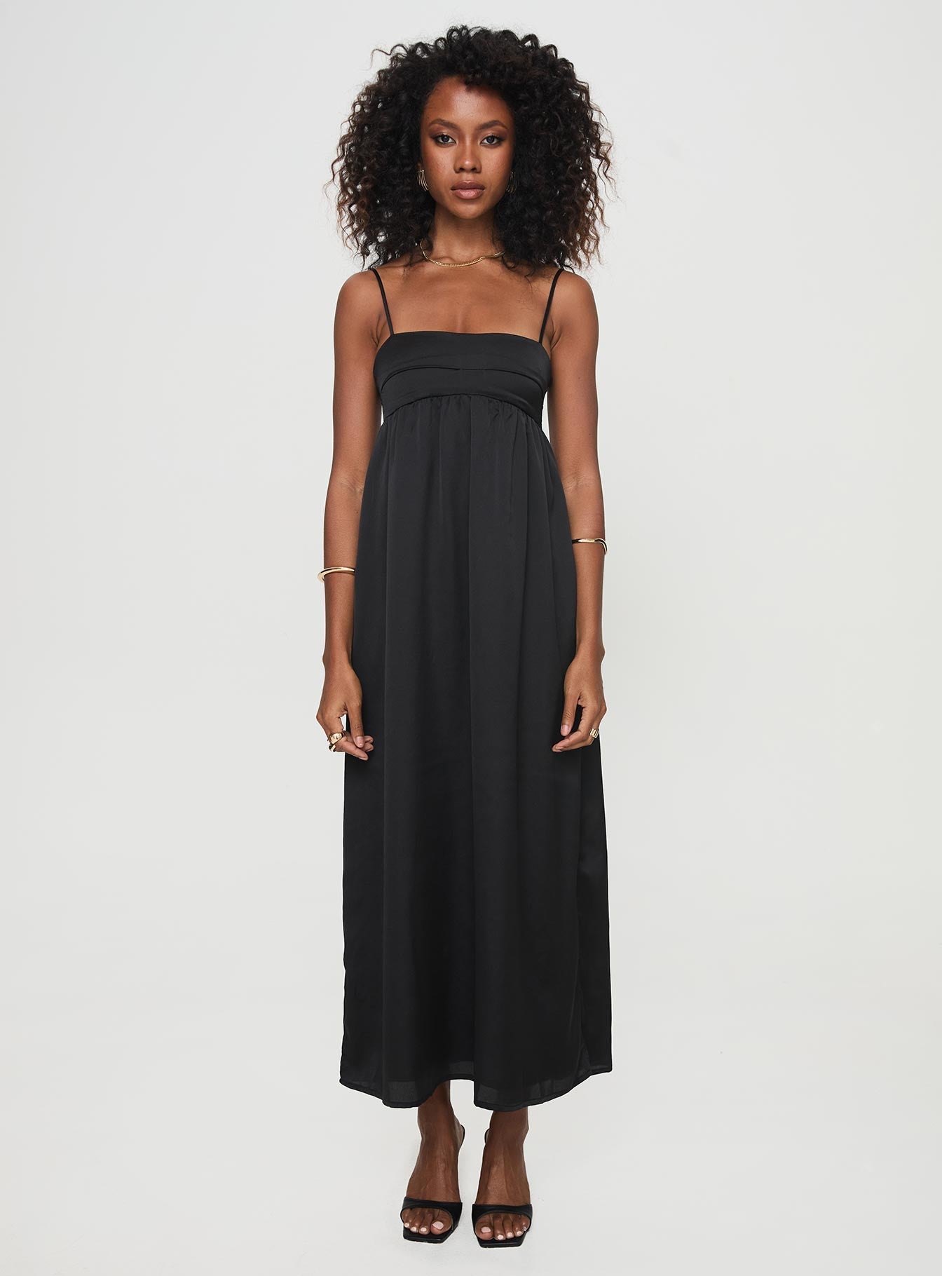 Shop Formal Dress - Ortega Maxi Dress Black third image