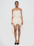 Soul Survivor Playsuit Cream