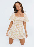 product Princess Polly Square Neck  Summer Nights Mini Dress Floral Petite