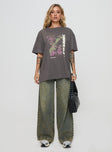 Cornelia Oversized Tee Grey