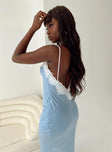 product Princess Polly Sweetheart Neckline  Alexina Maxi Dress Blue