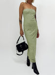 product Princess Polly Crew Neck  Sakina Maxi Dress Green