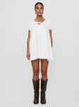 Silverwing Mini Dress White