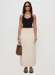 Kairyn Maxi Skirt Beige