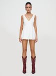 Meliora Playsuit White