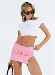 product Strand Mini Skirt Pink Princess Polly  Mini Skirts 