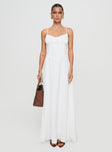 Eleanora Maxi Dress White