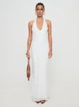 Koral Maxi Dress White