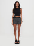 Colonel Cargo Mini Short Slate