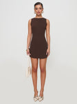 Mayok Mini Dress Brown