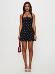 Gigli Bubble Hem Mini Dress Polka Dot