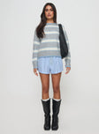 Clydie Knit Sweater Grey