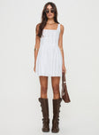 Lorinda Mini Dress White