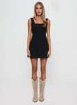 Dasha Mini Dress Black