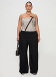 Burnette Pants Black Curve