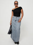 product Princess Polly McGuane Denim Midi Skirt Petite Maxi 