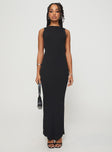 Mallory Maxi Dress Black