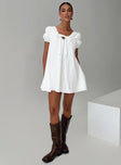 Silverwing Mini Dress White