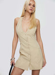 Fenny Mini Dress Beige