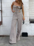 product Princess Polly High Waisted Pants  JGR & STN Dylan Houndstooth Trouser Check