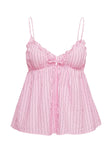 Abigayle Top Pink Stripe