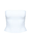 Aurorah Strapless Top White